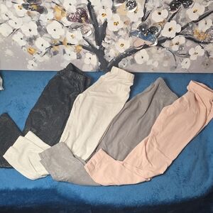 Old Navy Sparkly Leggings Size 5t Set Of 4